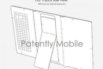 最新设计专利显示三星的三段式可折叠平板